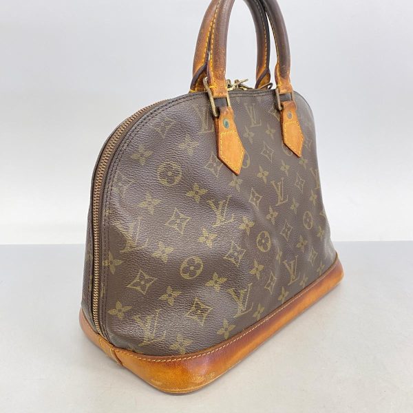 1240001054121 2 Louis Vuitton Alma Monogram Handbag Brown