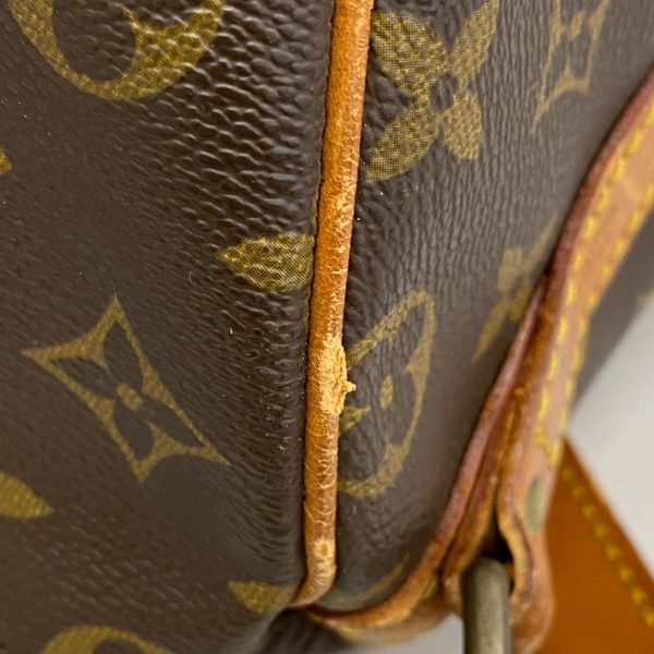 1240001054123 6 Louis Vuitton Keepall Bandouliere 50 Monogram Bag Brown