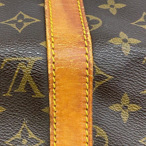 1240001054123 7 Louis Vuitton Keepall Bandouliere 50 Monogram Bag Brown