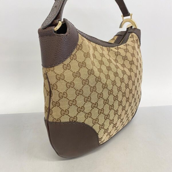 1240001054128 2 Gucci GG Shoulder Bag Brown