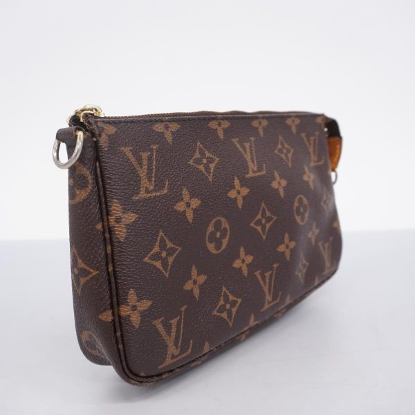 1240001054142 2 Louis Vuitton Pochette Accessory Monogram Pouch Brown