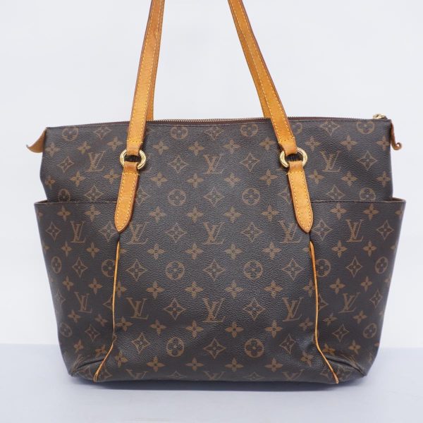 1240001054146 19 Louis Vuitton Totally MM Monogram Tote Bag Brown