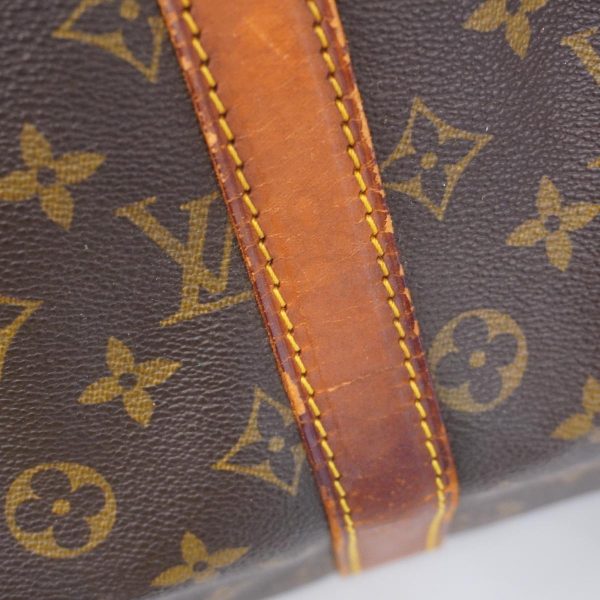 1240001054147 14 Louis Vuitton Keepall 45 Monogram Bag Brown