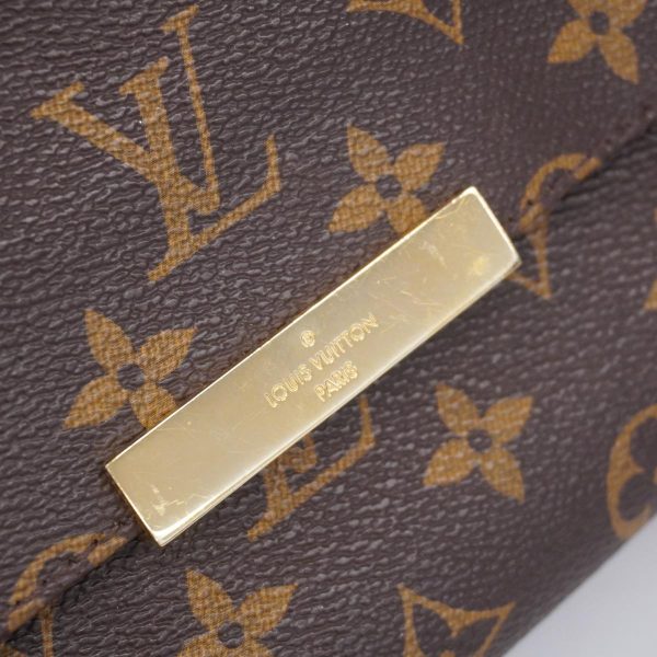 1240001054149 6 Louis Vuitton Favorite MM Monogram 2Way Bag Brown