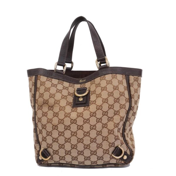 1240001054150 1 Gucci GG Tote Bag Brown