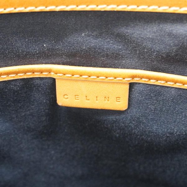 1240001054152 5 Celine C Macadam Suede Tote Bag Blue