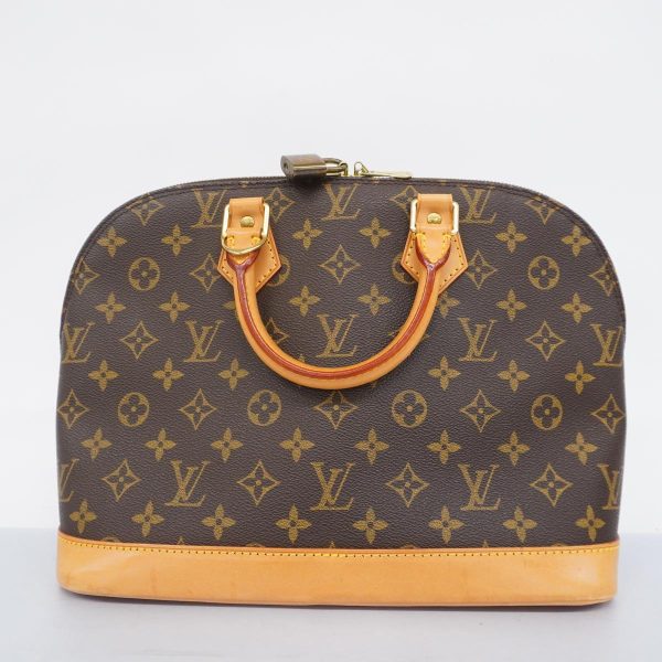 1240001054173 12 Louis Vuitton Alma Monogram Handbag Brown