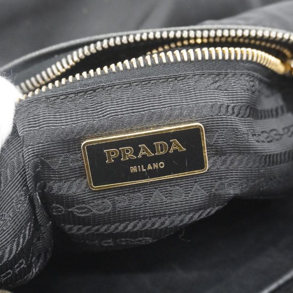 1240001054178 5 Prada Nylon Shoulder Bag Black