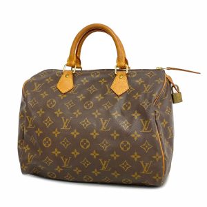 1240001054188 1 Louis Vuitton Speedy 30 Damier Bag Brown