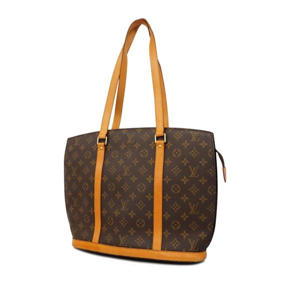 1240001054191 1 Louis Vuitton Babylon Monogram Shoulder Bag Brown