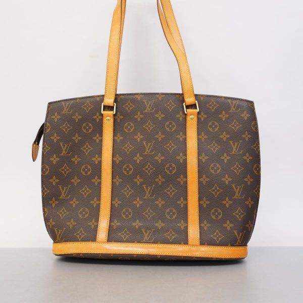 1240001054191 16 Louis Vuitton Babylon Monogram Shoulder Bag Brown