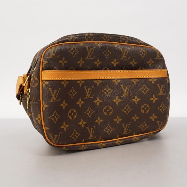 1240001054192 2 Louis Vuitton Reporter PM Monogram Shoulder Bag Brown