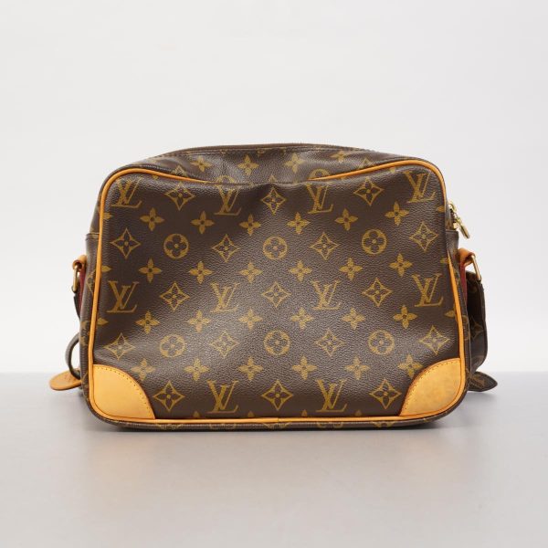 1240001054193 12 Louis Vuitton Nile Monogram Shoulder Bag Brown