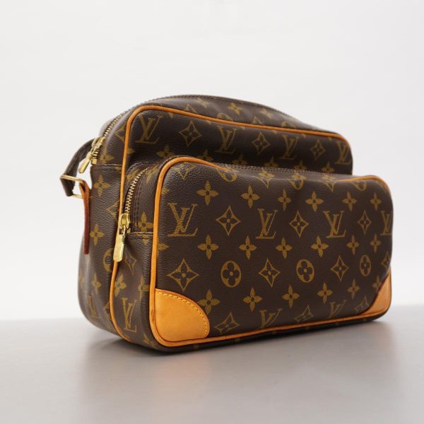 1240001054193 2 Louis Vuitton Nile Monogram Shoulder Bag Brown