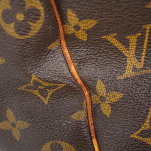 1240001054201 14 Louis Vuitton Keepall 50 Monogram Bag Brown