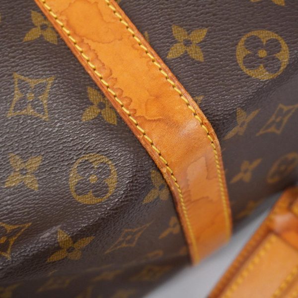 1240001054202 12 Louis Vuitton Keepall Bandouliere 60 Monogram Bag Brown