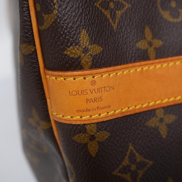 1240001054202 5 Louis Vuitton Keepall Bandouliere 60 Monogram Bag Brown