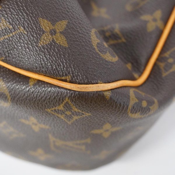 1240001054204 13 Louis Vuitton Galiera PM Monogram Shoulder Bag Brown