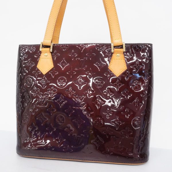 1240001054210 16 Louis Vuitton Houston Vernis Tote Bag Amarant