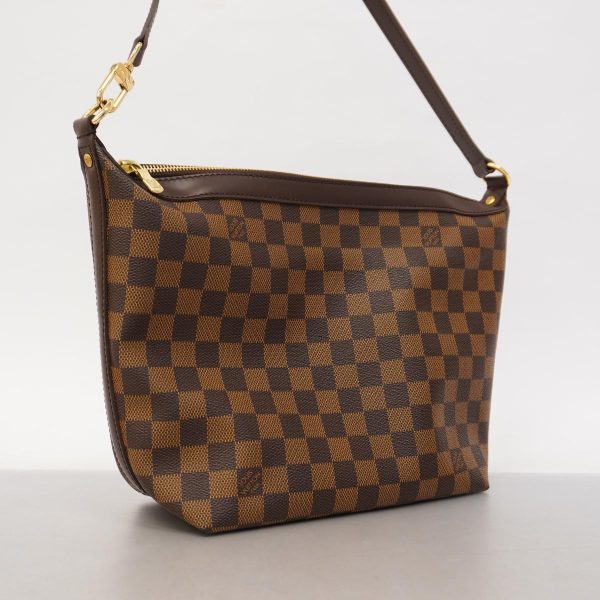 1240001054212 2 Louis Vuitton Illovo MM Damier Shoulder Bag Ebene