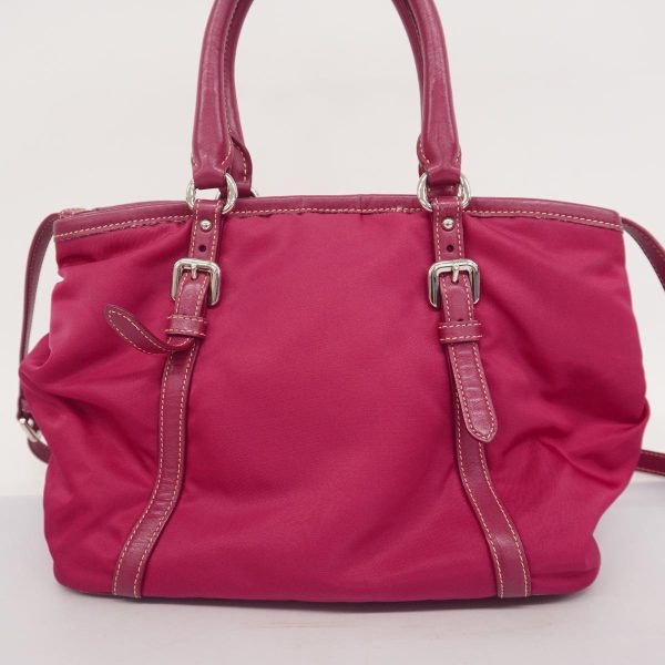 1240001054226 17 Prada Nylon 2WAY Bag Pink