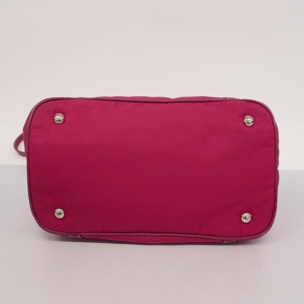 1240001054226 3 Prada Nylon 2WAY Bag Pink