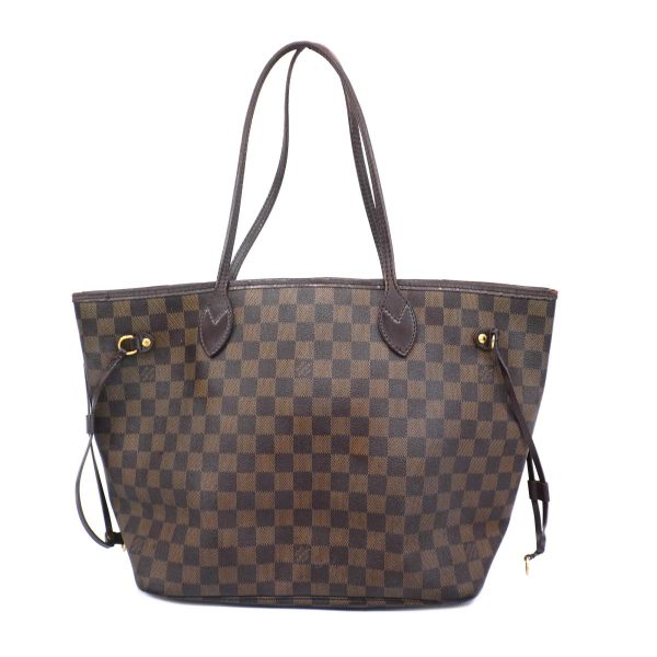 1240001054237 1 Louis Vuitton Neverfull MM Damier Tote Bag Ebene