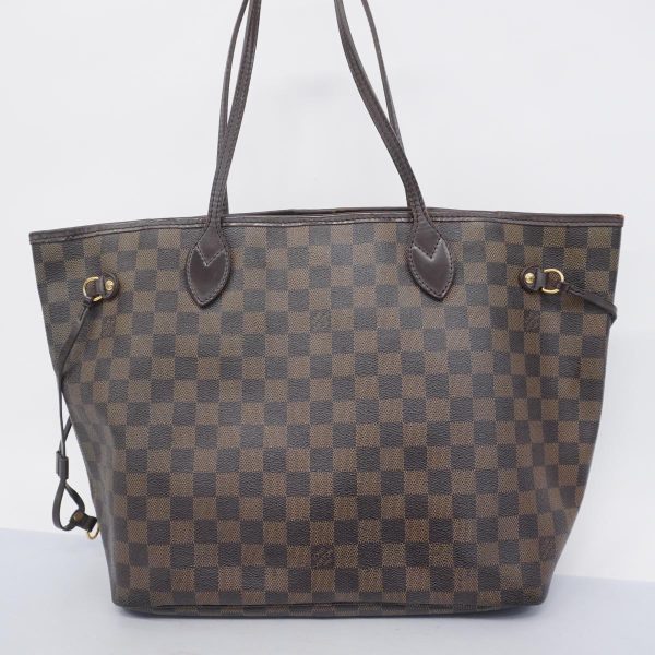 1240001054237 16 Louis Vuitton Neverfull MM Damier Tote Bag Ebene