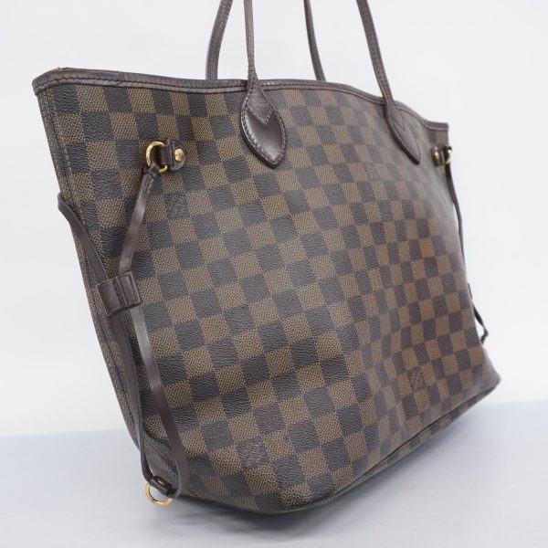 1240001054237 2 Louis Vuitton Neverfull MM Damier Tote Bag Ebene