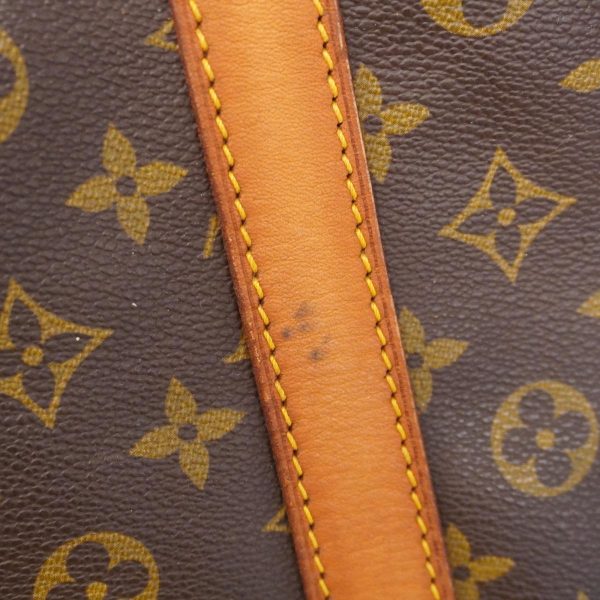 1240001054238 16 Louis Vuitton Keepall Bandouliere 60 Monogram Bag Brown