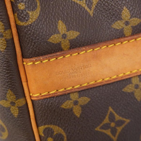 1240001054238 5 Louis Vuitton Keepall Bandouliere 60 Monogram Bag Brown