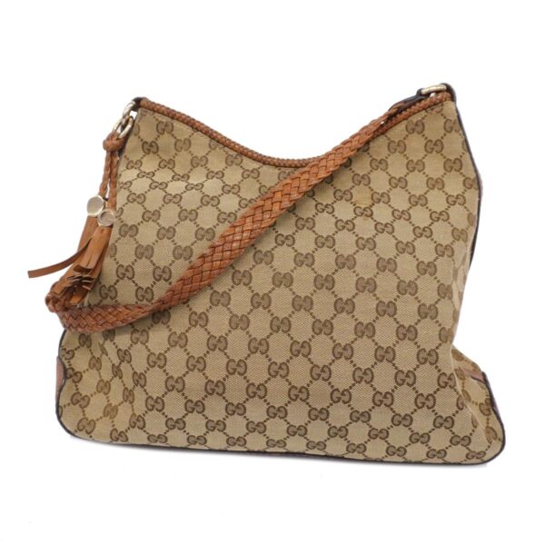 1240001054242 1 Gucci GG Shoulder Bag Brown