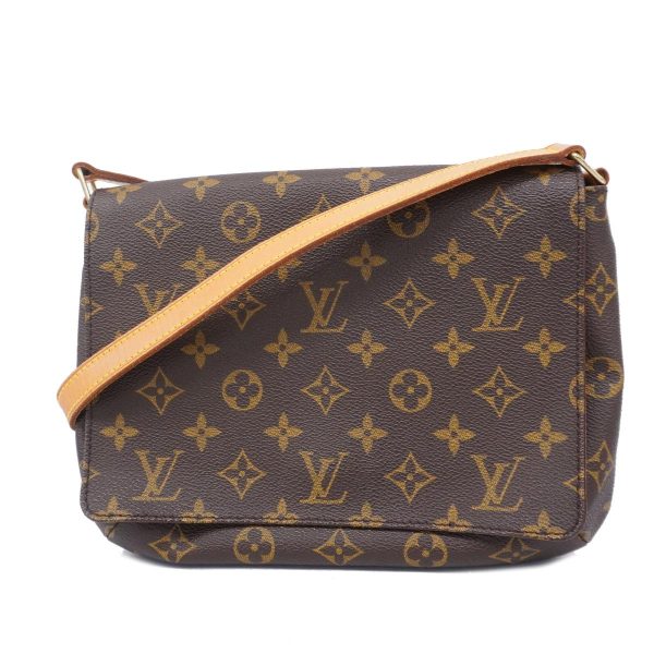 1240001054248 1 Louis Vuitton Musette Tango Short Strap Monogram Shoulder Bag Brown