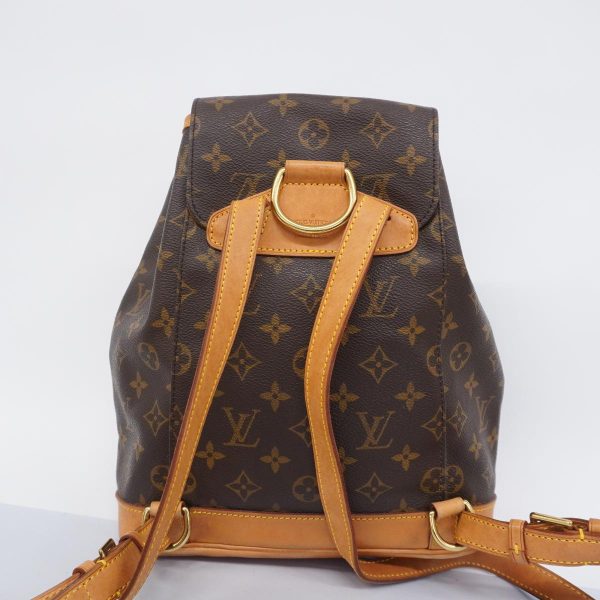 1240001054255 15 Louis Vuitton Monsouris MM Monogram Rucksack Brown