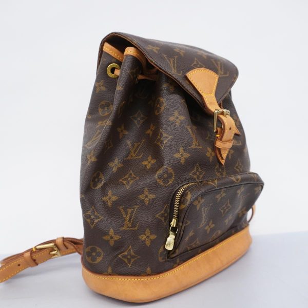 1240001054255 2 Louis Vuitton Monsouris MM Monogram Rucksack Brown