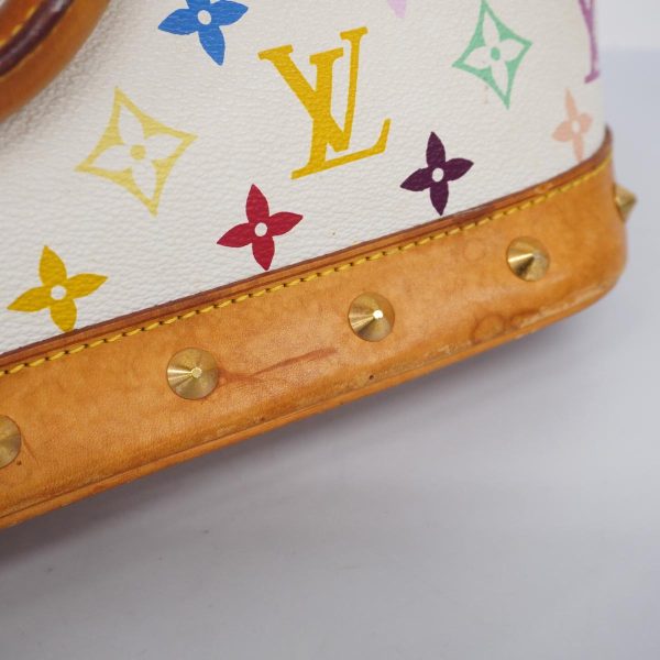 1240001054257 12 Louis Vuitton Alma Monogram Multicolor Handbag Bronne