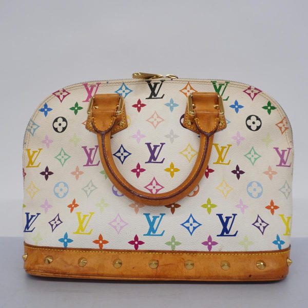 1240001054257 17 Louis Vuitton Alma Monogram Multicolor Handbag Bronne