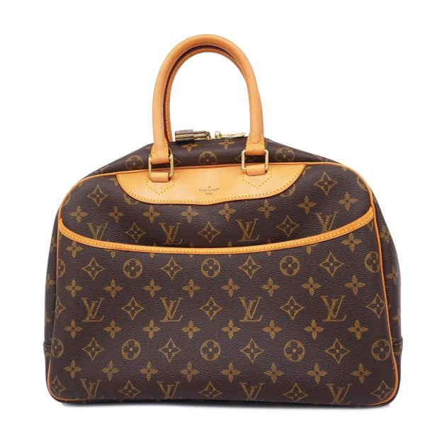 1240001054272 1 Louis Vuitton Deauville Monogram Handbag Brown