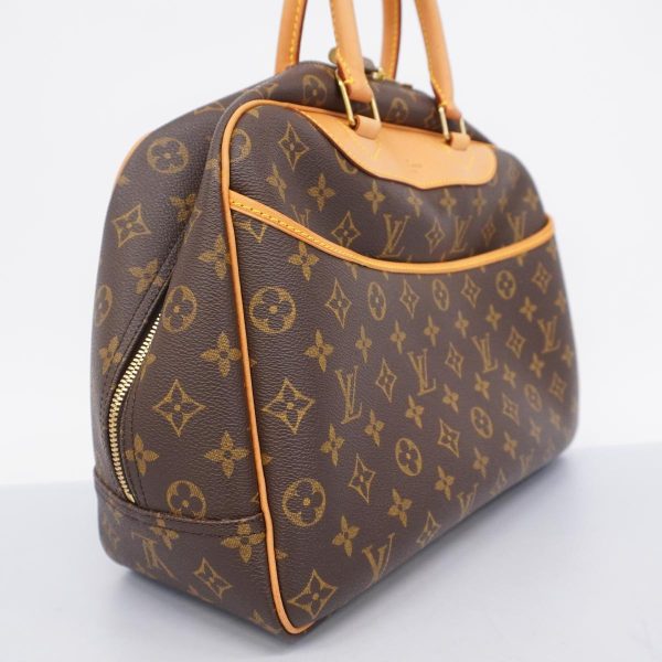 1240001054272 2 Louis Vuitton Deauville Monogram Handbag Brown