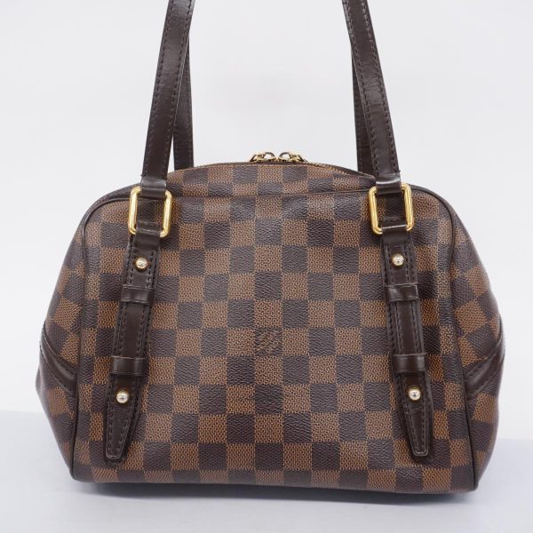 1240001054275 17 Louis Vuitton Rivington PM Damier Shoulder Bag Ebene