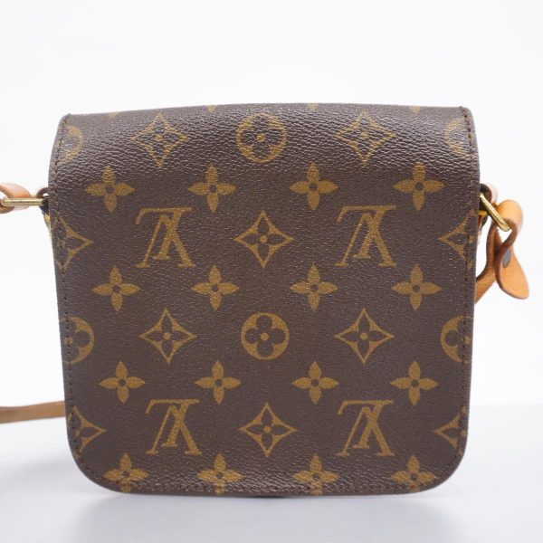 1240001054276 16 Louis Vuitton Mini Cartociere Monogram Shoulder Bag Brown