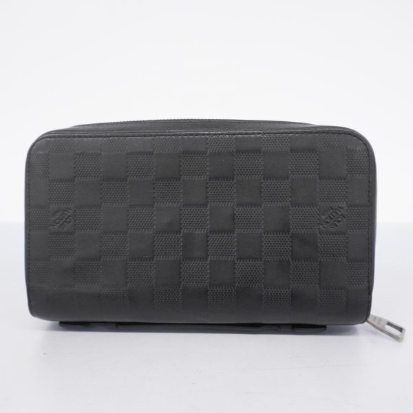 1240001054278 15 Louis Vuitton Zippy XL Damier Infini Long Wallet Onyx