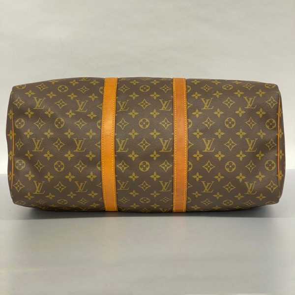 1240001054294 3 Louis Vuitton Keepall 50 Monogram Bag Brown