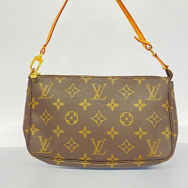 1240001054297 12 Louis Vuitton Pochette Accessory Monogram Pouch Brown