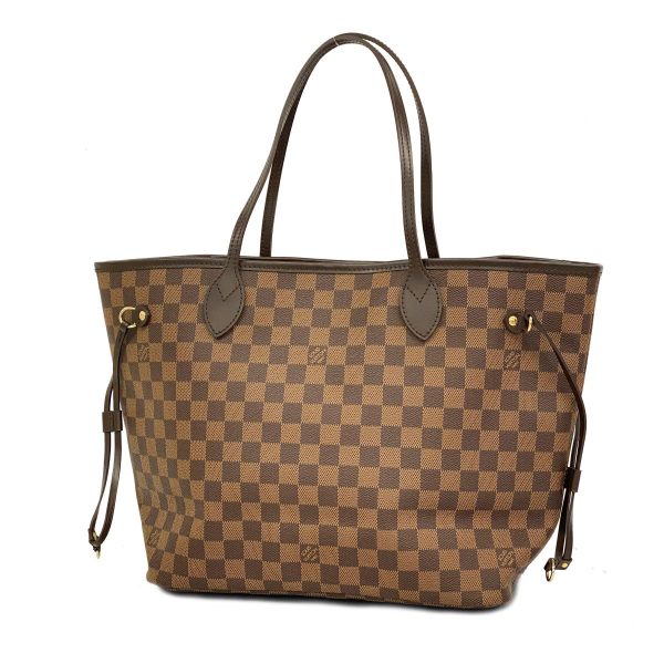 1240001054305 1 Louis Vuitton Neverfull MM Damier Tote Bag Ebene