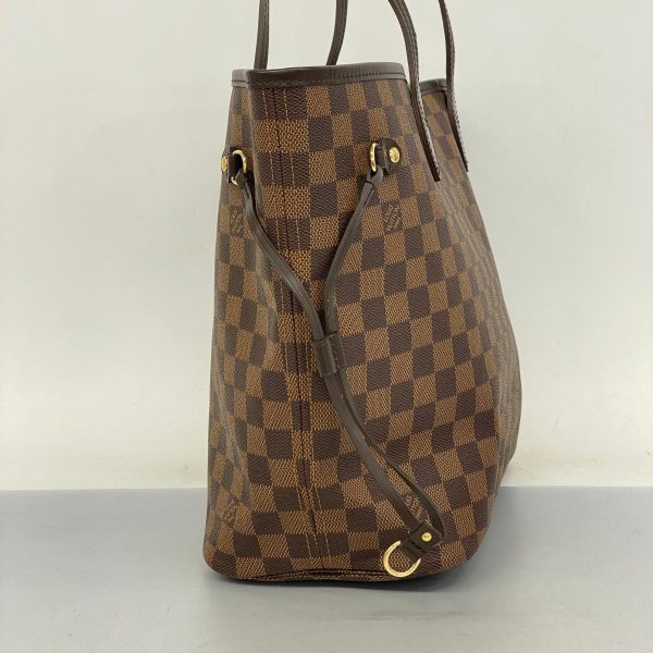 1240001054305 2 Louis Vuitton Neverfull MM Damier Tote Bag Ebene