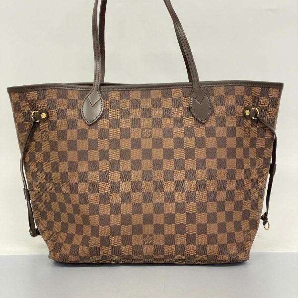 1240001054305 6 Louis Vuitton Neverfull MM Damier Tote Bag Ebene