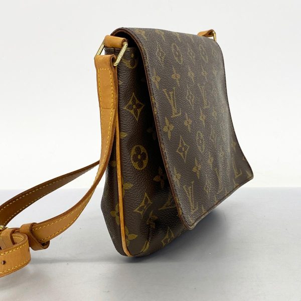 1240001054316 2 Louis Vuitton Musette Tango Strap Shoulder Bag Brown