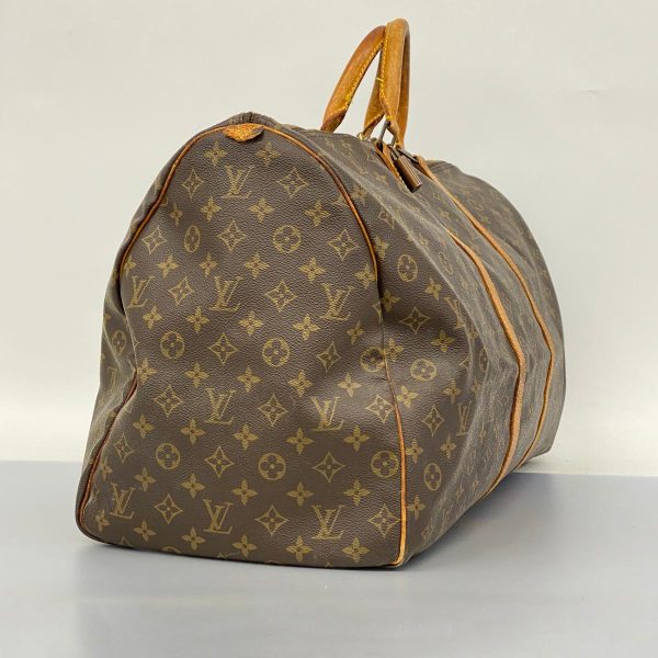 1240001054324 2 Louis Vuitton Keepall 60 Monogram Bag Brown