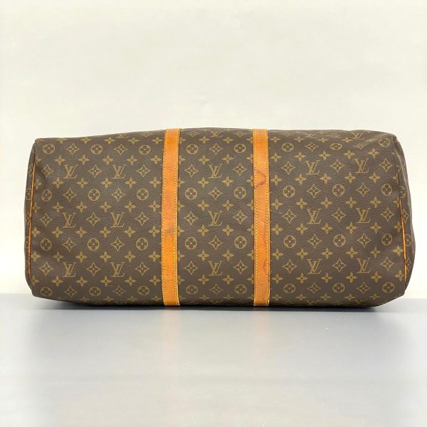 1240001054324 3 Louis Vuitton Keepall 60 Monogram Bag Brown